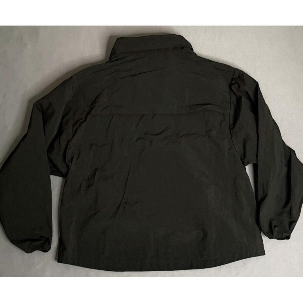 Puma Half Zip Pullover Windbreaker Jacket Women's Size Small Black Lightweight - Picture 7 of 14